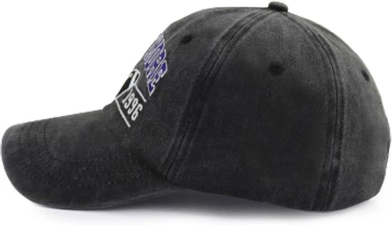 Terojnkl Embroidered City Football Hat for Men Women, Adjustable Unisex Cotton Fans Baseball Cap - Image 3